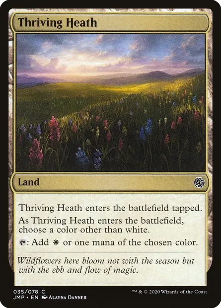Thriving Heath, Magic card JMP 35 — Jumpstart set