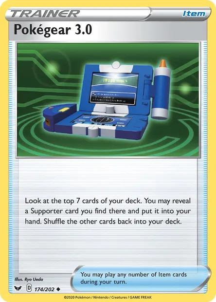 Pokégear 3.0, Pokémon card SSH 174 — Sword & Shield set