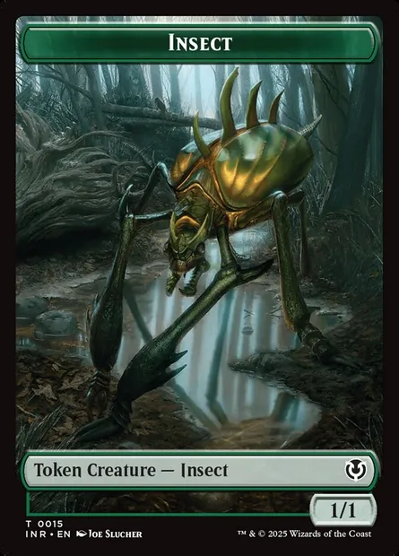 Insect, Magic card TINR 15 — Innistrad Remastered Tokens set