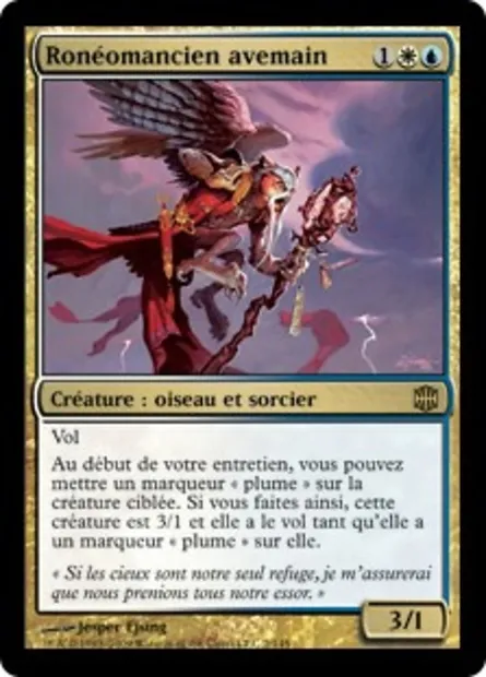 Ronéomancien avemain, carte Magic ARB 2 — extension La Renaissance d'Alara