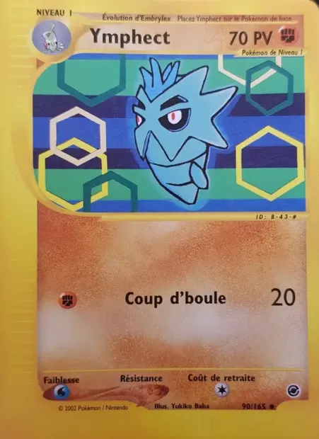 Ymphect, carte Pokémon EX 90 — extension Expedition
