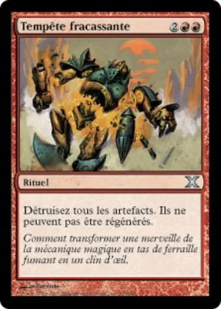 Tempête fracassante, carte Magic 10E 229 — extension Dixième édition