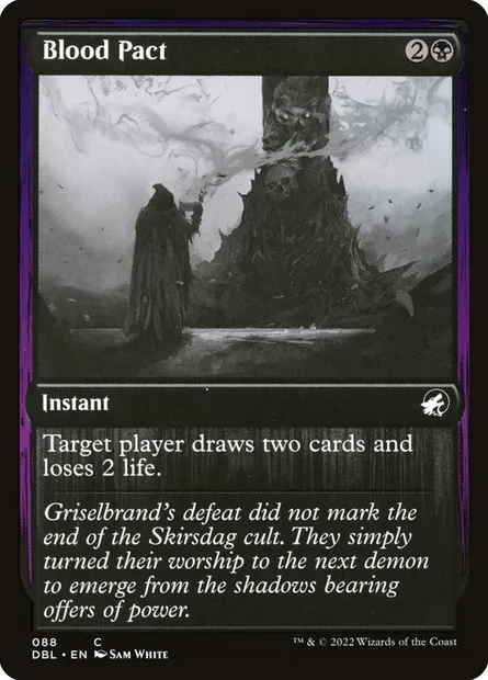 Blood Pact, Magic card DBL 88 — Innistrad: Double Feature set