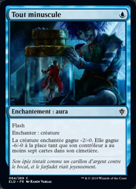 Tout minuscule, carte Magic ELD 64 — extension Throne of Eldraine