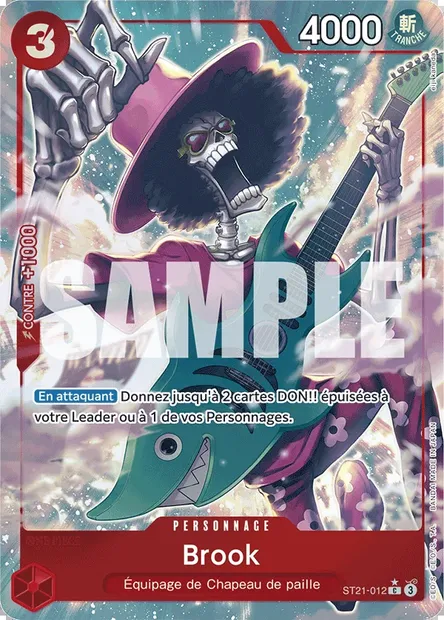 Brook, carte One Piece ST21-012 — extension GEAR 5TH