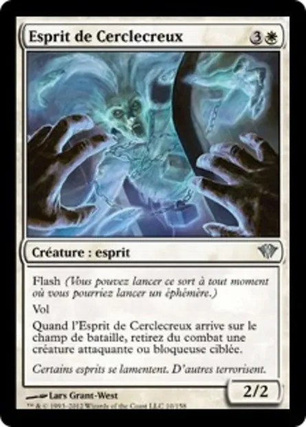 Esprit de Cerclecreux, carte Magic DKA 10 — extension Obscure Ascension