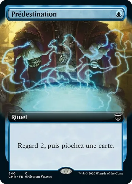 Prédestination, carte Magic CMR 640 — extension Commander Legends