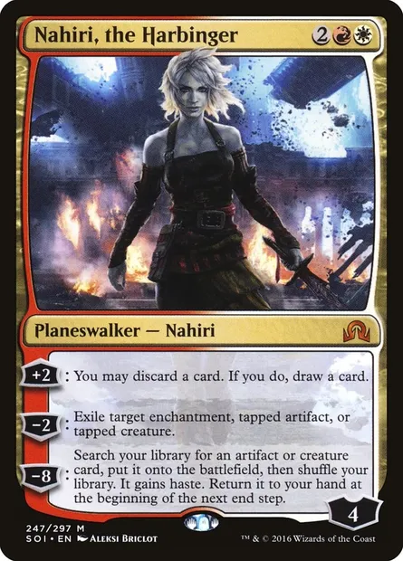 Nahiri, the Harbinger, Magic card SOI 247 — Shadows over Innistrad set