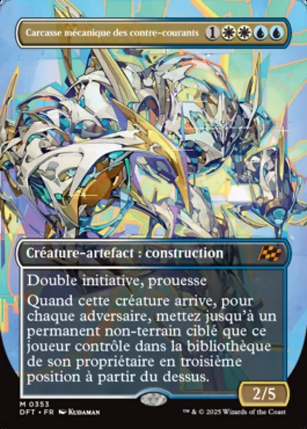 Carcasse mécanique des contre-courants, carte Magic DFT 353 — extension Aetherdrift