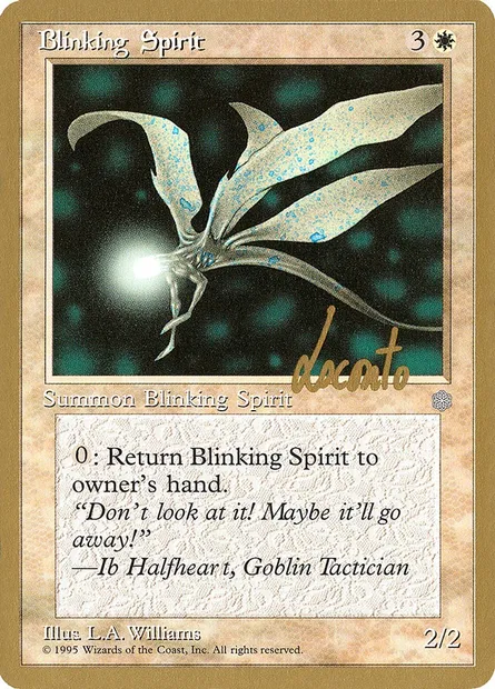 Esprit fugace, carte Magic PTC ml8 — extension Pro Tour Collector Set