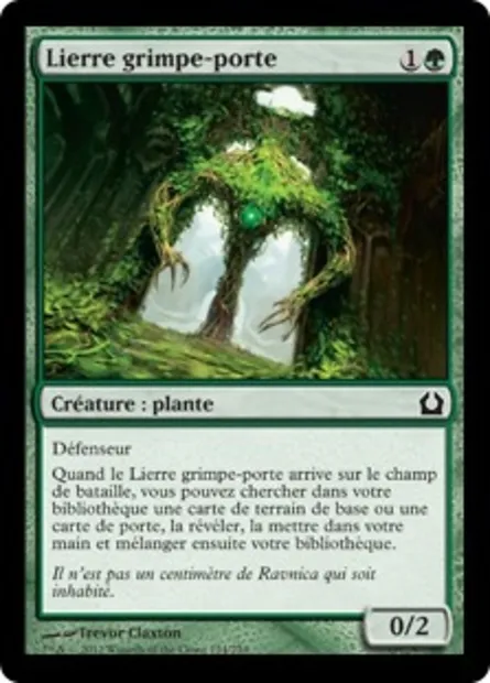 Lierre grimpe-porte, carte Magic RTR 124 — extension Retour à Ravnica