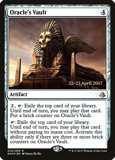 Oracle's Vault, Magic card PAKH 234s — Amonkhet Promos set