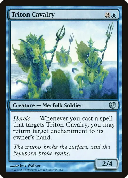 Triton Cavalry, Magic card JOU 55 — Journey into Nyx set