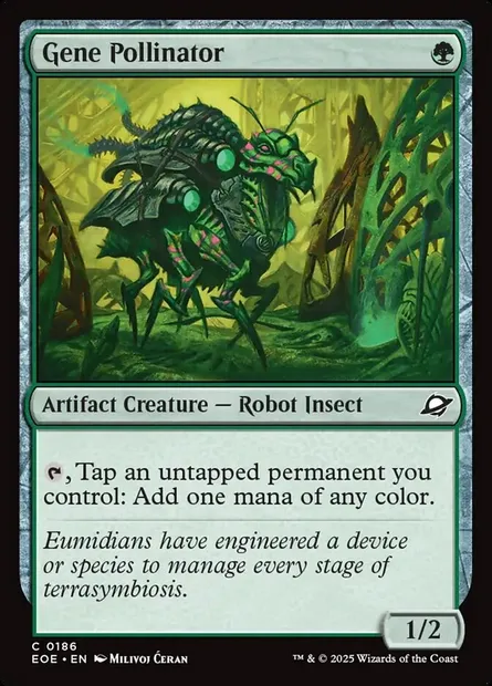 Gene Pollinator, Magic card EOE 186 — Edge of Eternities set