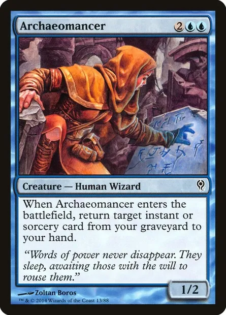 Archaeomancer, Magic card DDM 13 — Duel Decks: Jace vs. Vraska set