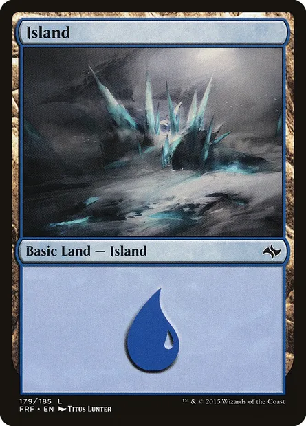 Island, Magic card FRF 179 — Fate Reforged set