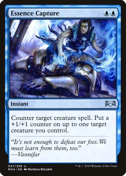 Essence Capture, Magic card RNA 37 — Ravnica Allegiance set