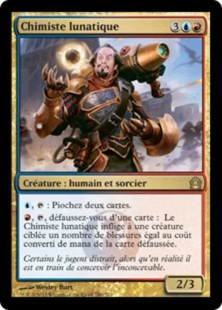 Chimiste lunatique, carte Magic RTR 180 — extension Retour à Ravnica