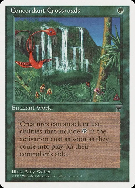 Concordant Crossroads, Magic card CHR 60 — Chronicles set