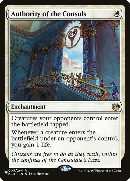 Autorité des consuls, carte Magic PLST KLD-5 — extension The List