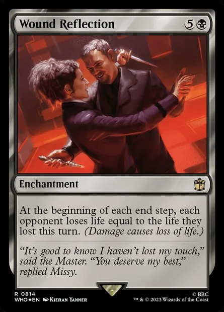 Wound Reflection, Magic card WHO 814 — Doctor Who set