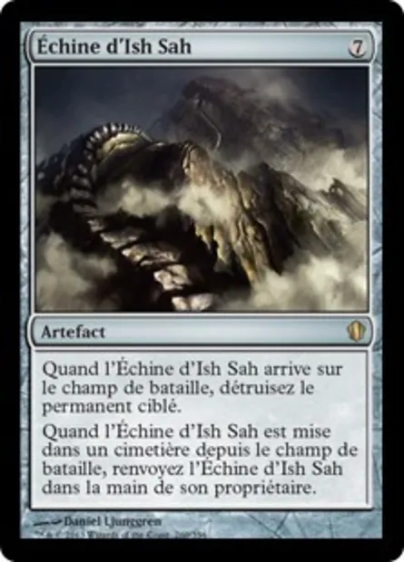 Échine d'Ish Sah, carte Magic C13 260 — extension Commander 2013