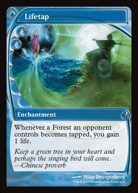 Lifetap, Magic card MB2 125 — Mystery Booster 2 set