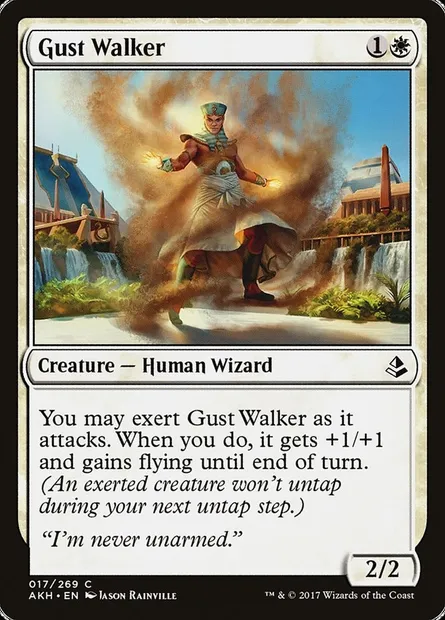 Gust Walker, Magic card AKH 17 — Amonkhet set