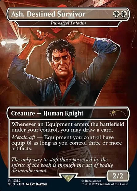 Puresteel Paladin, Magic card SLD 1352 — Secret Lair Drop set