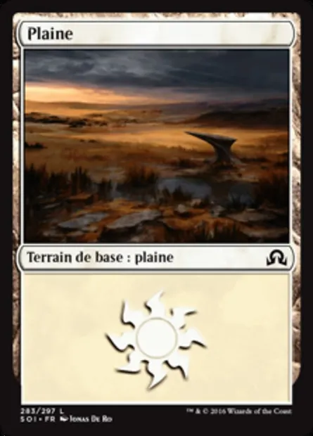 Plaine, carte Magic SOI 283 — extension Ténèbres sur Innistrad