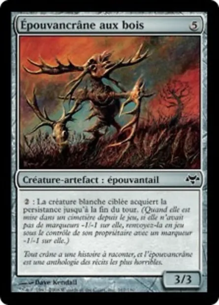 Épouvancrâne aux bois, carte Magic EVE 167 — extension Coucheciel
