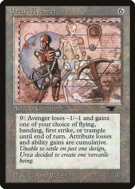 Urza's Avenger, Magic card ATQ 74 — Antiquities set