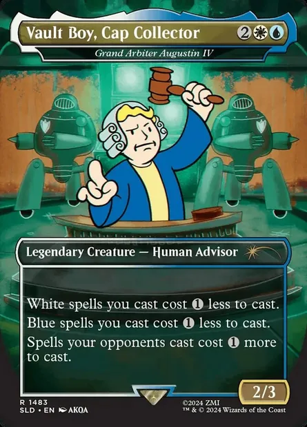 Grand Arbitre Augustin IV, carte Magic SLD 1483 — extension Secret Lair Drop