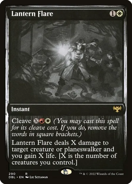 Lantern Flare, Magic card DBL 290 — Innistrad: Double Feature set