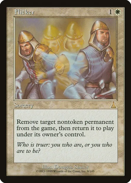 Flicker, Magic card UDS 9 — Urza's Destiny set