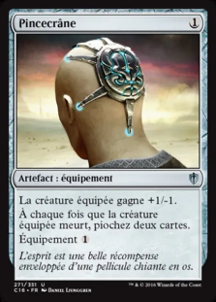 Pincecrâne, carte Magic C16 271 — extension Commander 2016