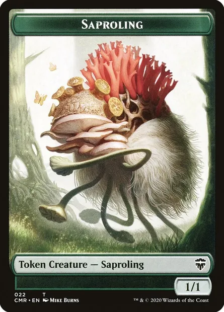 Saproling, carte Magic TCMR 22 — extension Commander Legends Tokens
