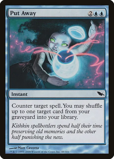Put Away, Magic card SHM 48 — Shadowmoor set