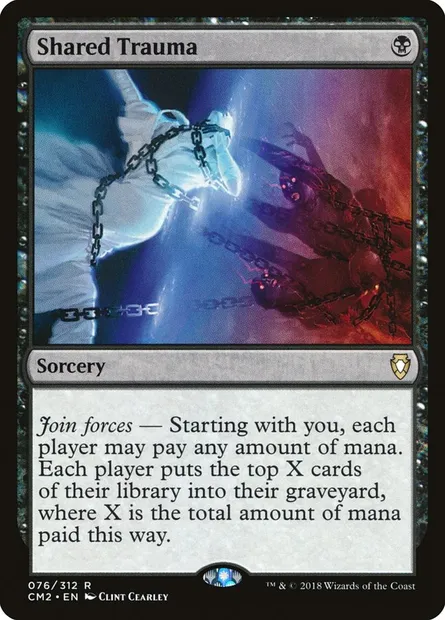 Shared Trauma, Magic card CM2 76 — Commander Anthology Volume II set
