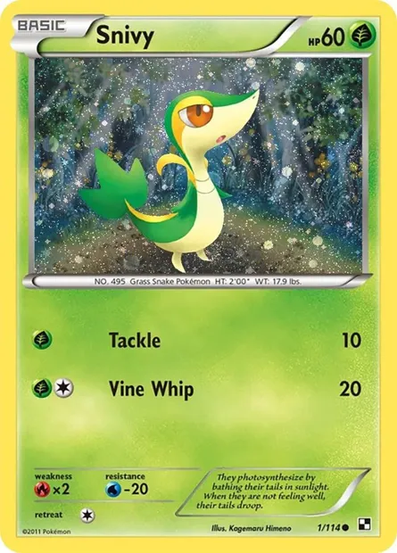 Vipélierre, carte Pokémon TDX 001 — extension Theme Deck & Blisters Exclusives