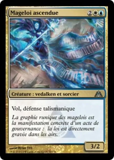 Mageloi ascendue, carte Magic DGM 53 — extension Le labyrinthe du dragon
