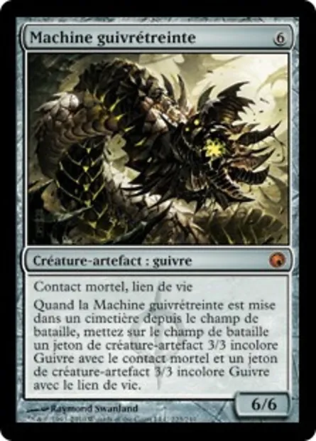 Machine guivrétreinte, carte Magic SOM 223 — extension Cicatrices de Mirrodin