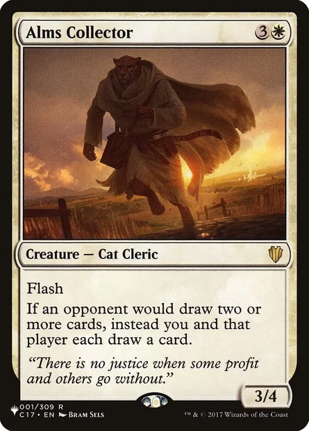 Alms Collector, Magic card PLST C17-1 — The List set