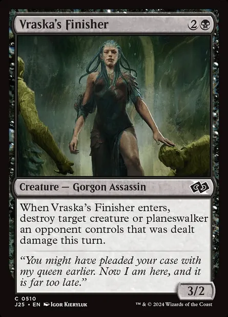Vraska's Finisher, Magic card J25 510 — Foundations Jumpstart set