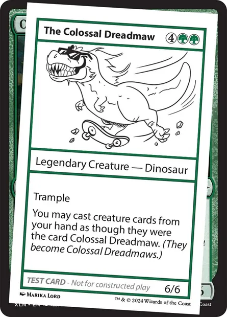 The Colossal Dreadmaw, carte Magic MB2 573 — extension Mystery Booster 2