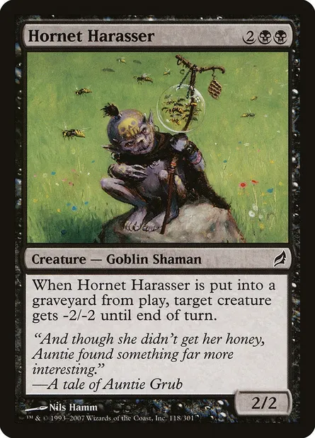 Hornet Harasser, Magic card LRW 118 — Lorwyn set