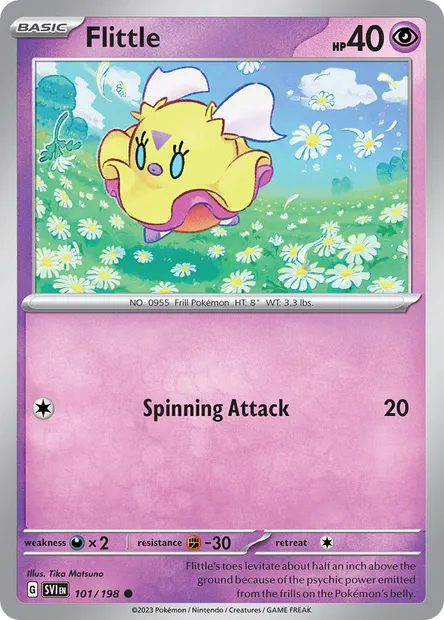 Flittle, Pokémon card SVI 101 — Scarlet & Violet set