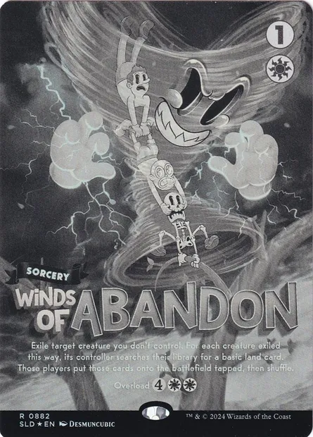 Winds of Abandon, Magic card SLD 882 — Secret Lair Drop set