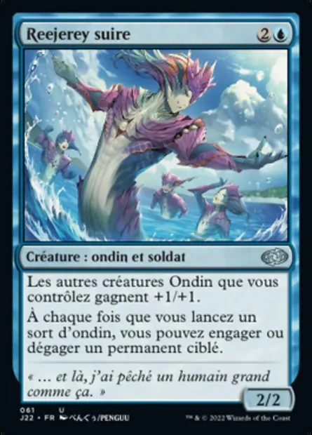 Reejerey suire, carte Magic J22 61 — extension Jumpstart 2022