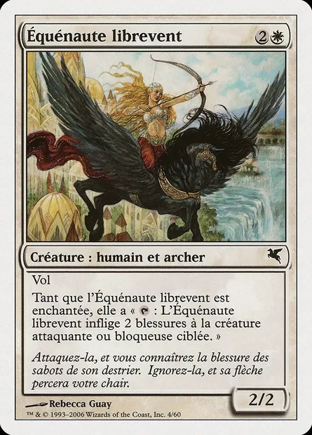Équénaute librevent, carte Magic PSAL G4 — extension Salvat 2005